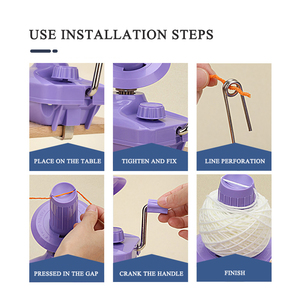 Colorful Small New Hand Thread Winder <strong>Machine</strong> Household Wire Winding <strong>Machine</strong> Weaving Ball Winders - Product Image 3