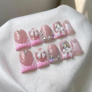 <span class=keywords><strong>Uñas</strong></span> Postizas <span class=keywords><strong>de</strong></span> Moda, Diseño <span class=keywords><strong>de</strong></span> Lujo en Forma <span class=keywords><strong>de</strong></span> <span class=keywords><strong>Pico</strong></span> <span class=keywords><strong>de</strong></span> Pato, para Fiesta <span class=keywords><strong>de</strong></span> Graduación, Venta al por Mayor, <span class=keywords><strong>Uñas</strong></span> Postizas Hechas a Mano, Personalizadas, en Oferta - Product Image 2