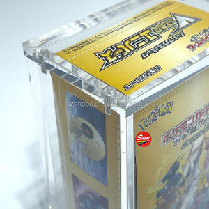 SHP vente en gros 100% nouveau acrylique <span class=keywords><strong>Pokemon</strong></span> Version japonaise petite boîte de rappel avec couvercle magnétique <span class=keywords><strong>Pokemon</strong></span> acrylique coque de protection - Product Image 5