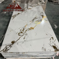 Paneles de Pared para Baño Wayon, de PVC con Diseño 3D de Mármol, Modernos, Resistentes al Fuego, Impermeables y de Alta Calidad