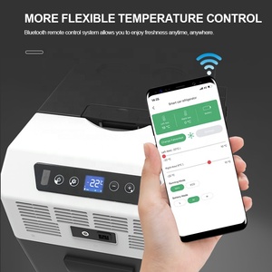 Bánh xe 30L <span class=keywords><strong>40L</strong></span> 12/24V xe tủ lạnh tủ đông xe máy hộp mát máy nén xe hộp mát cho cắm trại đường bộ - Product Image 6