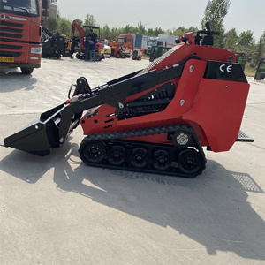 Nhỏ Máy kéo loader điện tuyết xẻng Skid Steer lật Nhật Bản động cơ <span class=keywords><strong>mini</strong></span> Skid chỉ đạo - Product Image 6