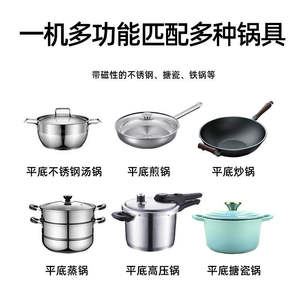 เตาแม่เหล็กไฟฟ้า Xy A25 หัวเดียว 3000-5000 วัตต์ หน้าคริสตัลสีดำ จอแสดงผลดิจิตอล สำหรับใช้งานเชิงพาณิชย์ - Product Image 3