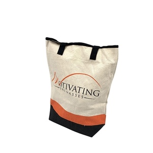 Custom Printed Logo Cotton Canvas Tote Bags Fashion Promotional & Business <b>Gifts</b> - Product Image 2