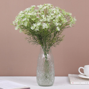 Flores Artificiales de Encaje Ruilisi, Rama Individual, Plástico Suave Resistente al Calor, Decoraciones para Bodas - Product Image 4