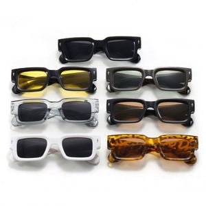 Custom Logo <b>Popular</b> <b>Sunglasses</b> <b>Square</b> Thick Widen Sun Glasses for Event Promotion - Product Image 3
