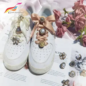 Dekorasi Diy Tali Sepatu Kristal Imitasi, Dekorasi Gemerlap Perhiasan Gesper Klip untuk Anak Perempuan