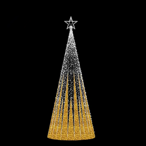 New year lighting outdoor <b>led</b> cone <b>tree</b> <b>light</b> decoration giant <b>led</b> motif <b>light</b> <b>tree</b> - Product Image 1