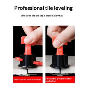 Триммер для выравнивания плитки, инструмент для укладки напольной и настенной плитки, вспомогательный инструмент для кладки, Т-образный повторяющийся выравниватель, Китай - Product Image 2