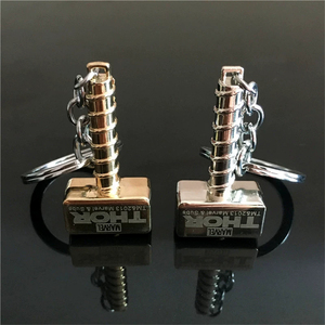 Collar con Colgante de Martillo de <span class=keywords><strong>Thor</strong></span>, Joyería de Moda ZRM, Diseño Inspirado en la Película <span class=keywords><strong>Thor</strong></span>: El Mundo Oscuro, Aleación de Zinc, Chapado en Oro, Unisex, Suministro Directo de Fábrica - Product Image 5