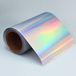 Vinilo Autoadhesivo Holográfico Arcoíris Imprimible con Tinta Eco-Solvente de Fábrica, Rollo de Etiquetas Adhesivas para Impresión de Inyección de Tinta - Product Image 4