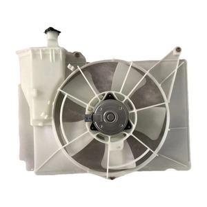 Conjunto de Ventilador de Radiador Toyota 16711-21030, Ventilador de Refrigeración Electrónico para Vios 2003-2008, Blanco, Pieza de Repuesto - Product Image 2