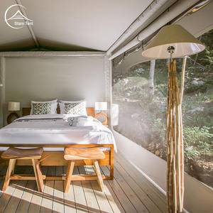 Moor-Tente safari professionnelle de luxe avec salle de bain et grand balcon Tenda De Lona Carpa Zelt qui ressemblent à des maisons - Product Image 6