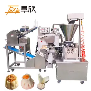 2024 New Automatic Glutinous Rice Shaomai Making Machine/multi-function Double Row Glutinous Rice Siomai Forming Machine