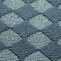 Tapis imperméable tufté personnalisé tapis d'accent nautique tapis d'accent bleu doux fait à la main tapis de cuisine en polypropylène vente en gros