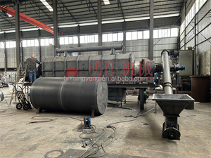 Balle De riz Rotatif Four De Carbonisation/Continu <span class=keywords><strong>Charbon</strong></span> Carbonisation Poêle/Noix De Coco Carbonisé Machine À Four - Product Image 3