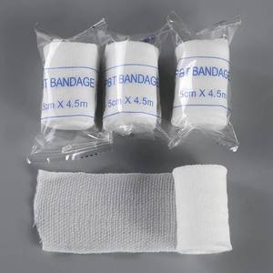 Rollos de Vendaje de Malla Transpirable de Alta Elasticidad, Fábrica de Origen, Vendajes Elásticos Médicos de PBT, Apósitos para Heridas, Gasa Directamente de Fábrica - Product Image 1