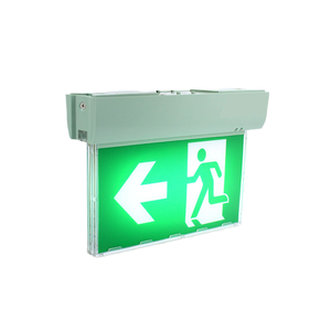 Tanda Keluar Darurat dengan LED, Peringkat IP65, Cadangan Daya 3 Jam, Pemasangan di Dinding - Product Image 3