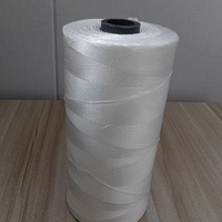 Vente directe d'usine, fil de pêche en nylon tissé haute résistance 210D/6, teint, 1/2LB