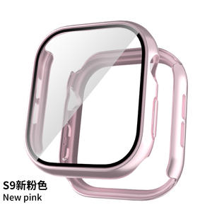 Vidrio Templado + Cubierta para <span class=keywords><strong>Apple</strong></span> <span class=keywords><strong>Watch</strong></span> Case 38/40/42/41/44/45/49mm/Protector de pantalla para <span class=keywords><strong>Apple</strong></span> <span class=keywords><strong>Watch</strong></span> Serie 1/1/2 - Product Image 1