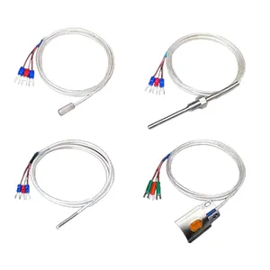 Cheap 3-wire 4-wire Stainless Steel Waterproof Probe Thermocouple RTD Temperature Sensor Pt100