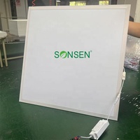 Panneaux LED commerciaux 60x60mm sélectionnables en 3 CCT, 36W 48W, panneau LED encastré 2x2, CRI80, IP44, garantie 3 ans