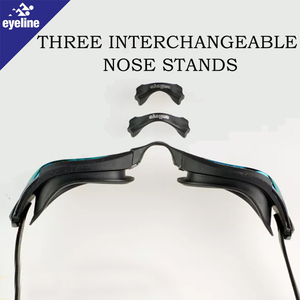 Lunettes de natation de compétition anti-buée avec revêtement miroir Eyeline, personnalisables, idéales pour adultes - Product Image 2