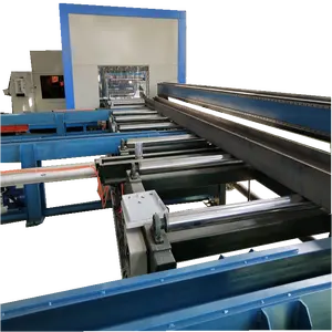 Высокоэффективная машина для резки луча H/T/I/U/L для производственной линии стальной конструкции