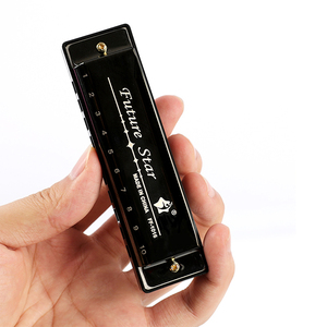 Armónica Diatónica Profesional de 10 Orificios de Alta Calidad, Instrumento Musical de <span class=keywords><strong>Blues</strong></span> con Trémolo <span class=keywords><strong>para</strong></span> <span class=keywords><strong>Principiantes</strong></span> - Product Image 1