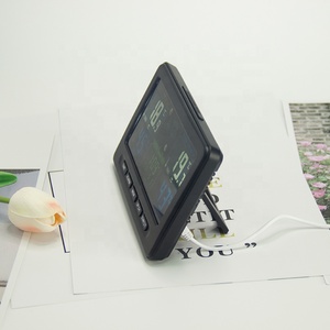 Đồng Hồ Điều Khiển Radio Trạm Thời Tiết Kỹ Thuật Số Lớn Mới Nhất Với Cảm Biến Nhiệt Kế Trong Nhà Ngoài Trời - Product Image 6