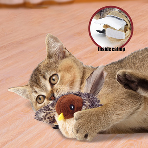 रिचार्जेबल इको-फ्रेंडली इलेक्ट्रिक कैट खिलौने, प्लग इंटरैक्टिव पालतू आंदोलन खिलौने से बने पक्षी - Product Image 2