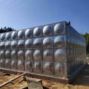 Modular stainless steel water storage tank for drinking water ss304