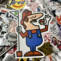 Autocollants en vinyle imprimés sur mesure pour films et anime, autocollants en feuille autocollante, imperméables, pour la décoration de bouteilles et le graffiti