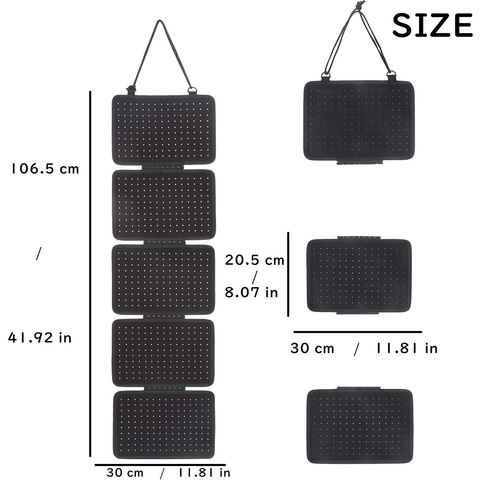 Hot Sale New Brooch Storage Hanging Bag Felt Display Tray Wall-mounted Display Storage Hanging Bag for Shoe Accessories