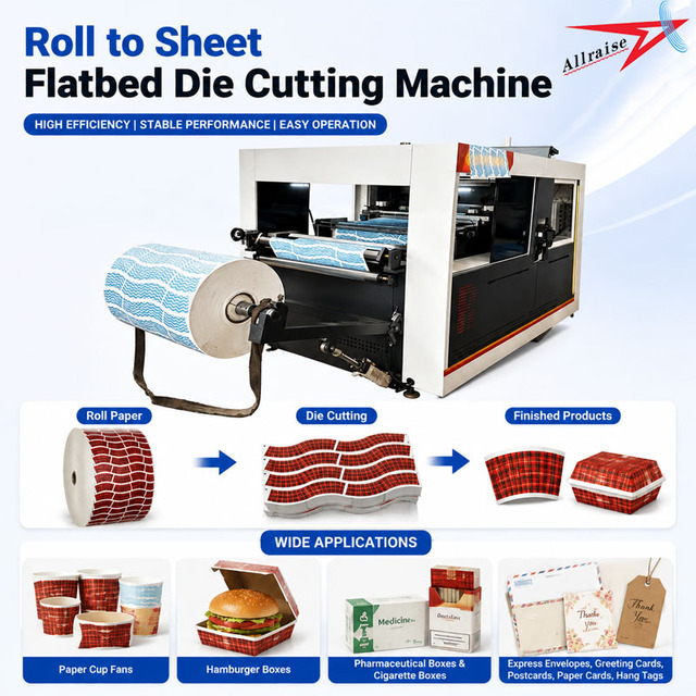 Fully Automatic High Speed Die Cutting Machine for Paper Products Automatic Die Cutter