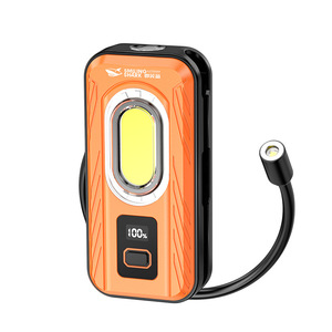 Smiling Shark GZ-5153 Lampe de travail LED rechargeable avec clip magnétique, lampe portative à main - Product Image 3