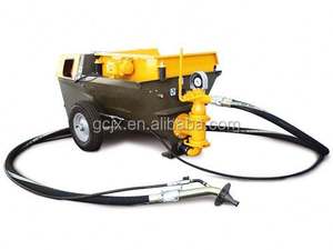 WallGOE Mini, авангардный поршневой строительный раствор, штукатурная машина с мотором 2,2 кВт, низкая стоимость обслуживания, эффективные основные компоненты - Product Image 2