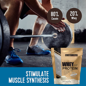 Proteína de Suero de Leche de Marca Privada, 5 lb, Sabor Chocolate, Polvo de BCAA para el Crecimiento Muscular y Apoyo Inmunológico en Adultos, 30 g por Porción, Personalizable - Product Image 3