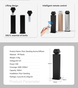 Belanja Mall APP pengendali jarak jauh 0.5/<span class=keywords><strong>1L</strong></span> Difusor de Aroma minyak esensial penyebar Aroma berdiri untuk lobi Hotel - Product Image 6
