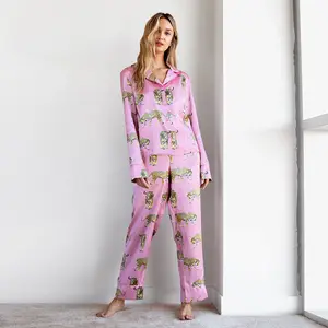 Comfortable adult tiger pajamas In Various Designs 