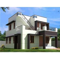 Villa moderne préfabriquée écologique Maison modulaire en acier à assemblage rapide Maison modulaire moderne légère et élégante