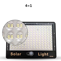 Projecteur LED Solaire Haute Puissance 100W 300W à Alimentation Directe Usine, Étanche IP65, Lampe de Rue à Télécommande Dämpleine Jour/Dämpleine Nuit pour Jardin