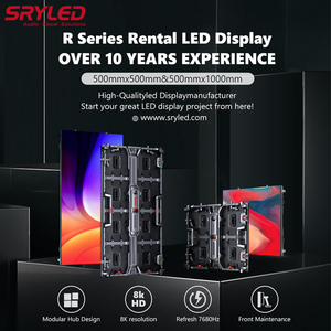 P3.91 P4.81 500x1000mm Turnkey Solution Complete 3x2 Package OEM SDK Outdoor Indoor <strong>Vertical</strong> LED Video Wall Display Screen - Product Image 2