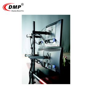 DMP s'adapte à un écran d'ordinateur de 13 à 24 pouces, <span class=keywords><strong>bras</strong></span> de moniteur réglables en hauteur, <span class=keywords><strong>bras</strong></span> articulés, support de bureau pour moniteur - Product Image 6