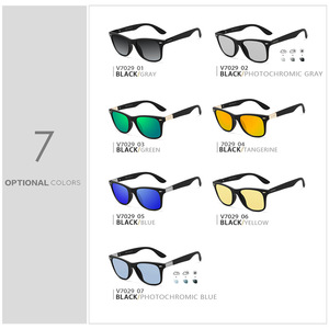 Veithdia Sunglasses <b>Black</b> <b>Frame</b> Green Lens UV400 Polarized Unisex Outdoor Use - Product Image 3