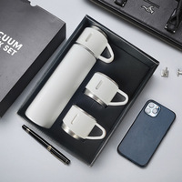 Ensemble Cadeau Isotherme Professionnel en Acier Inoxydable : Bouteille et Mug
