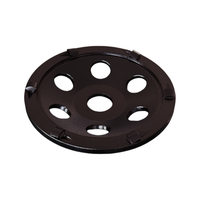 Meule à tronçonner PCD de 125 mm, dents PCD haute densité pour le décapage de revêtements d'époxy, de peinture et de colle