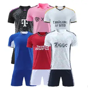 23/24 Nieuw Seizoen Voetbal Uniform Heren Voetbal Kleding Kids Shirt Vrouwen Mannen Voetbal Jersey Thailand Jersey