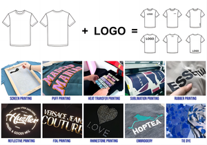 100% algodón de gran tamaño Camiseta de manga corta para hombre impresión personalizada Logo sublimación/DTG cuello pesado en blanco DTG impresión corta - Product Image 6