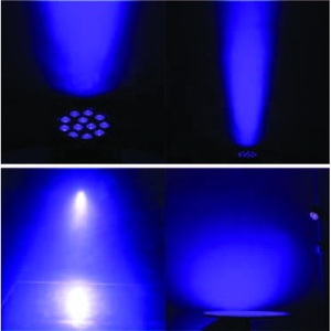 <span class=keywords><strong>Led</strong></span> Tím RGB di chuyển ánh sáng sân khấu 12 Wát cho bữa tiệc sinh nhật đám cưới DJ sử dụng - Product Image 6